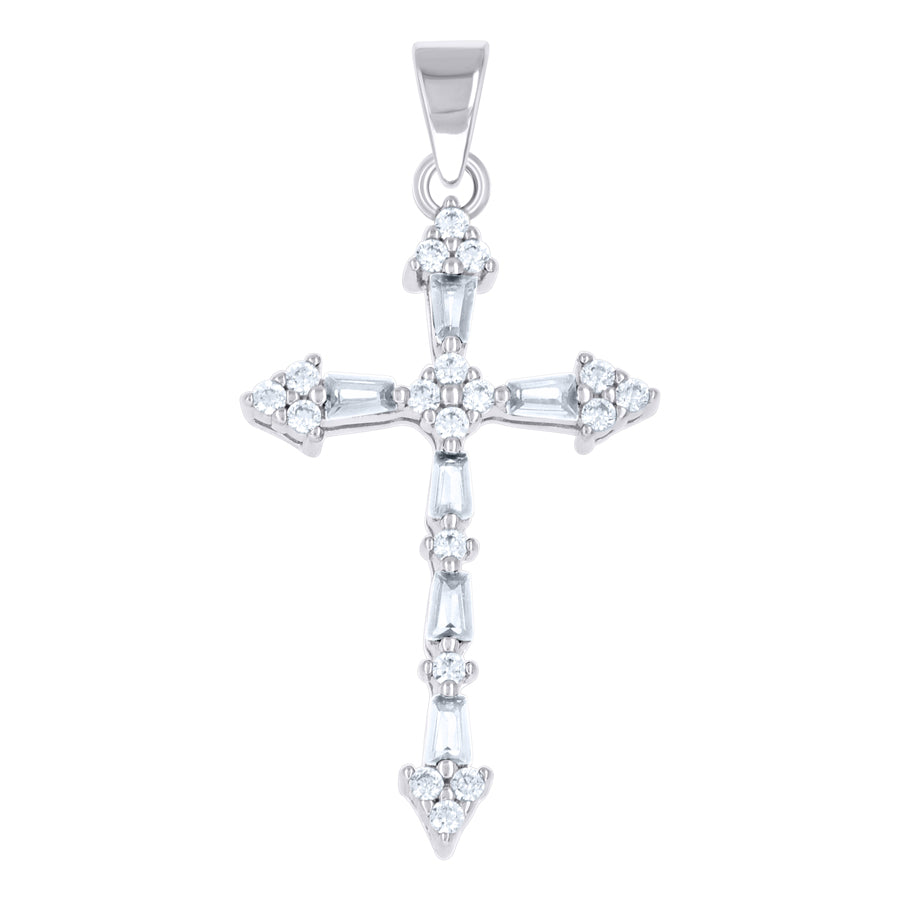 925 Sterling Silver Cz Pendant