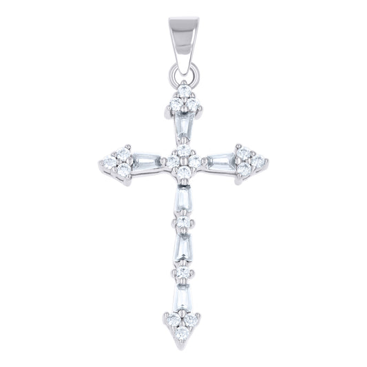 925 Sterling Silver Cz Pendant