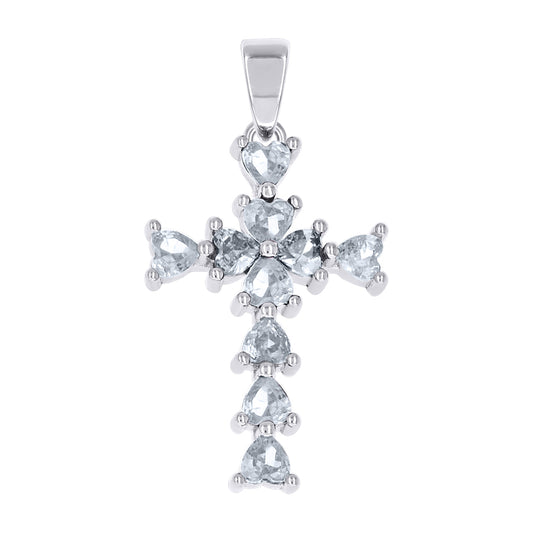 925 Sterling Silver Cz Pendant