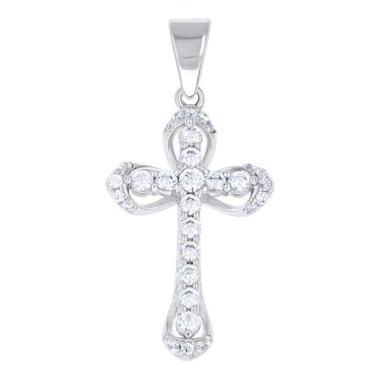 925 Sterling Silver Cz Pendant