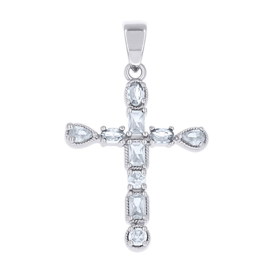 925 Sterling Silver Cz Pendant