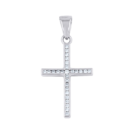 925 Sterling Silver Cz Pendant