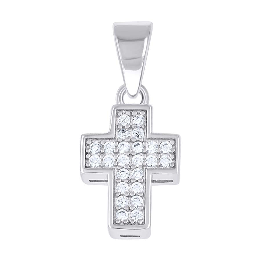 925 Sterling Silver Cz Pendant