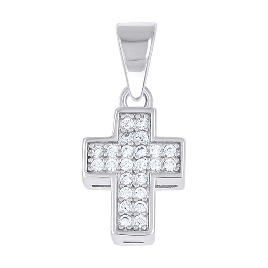 925 Sterling Silver Cz Pendant
