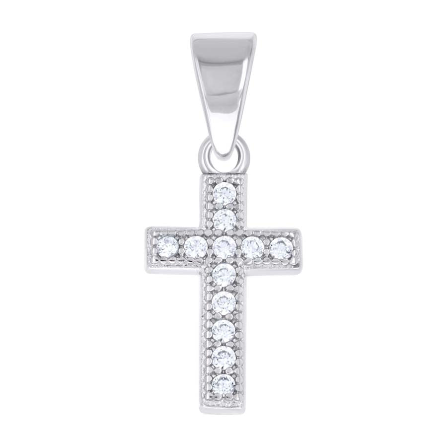 925 Sterling Silver Cz Pendant
