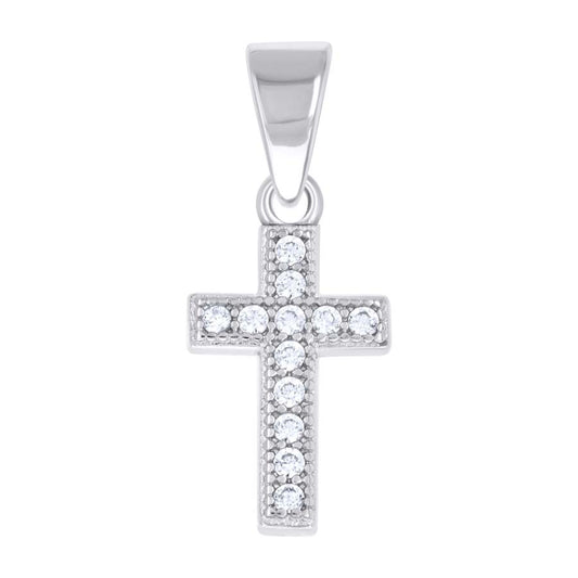 925 Sterling Silver Cz Pendant