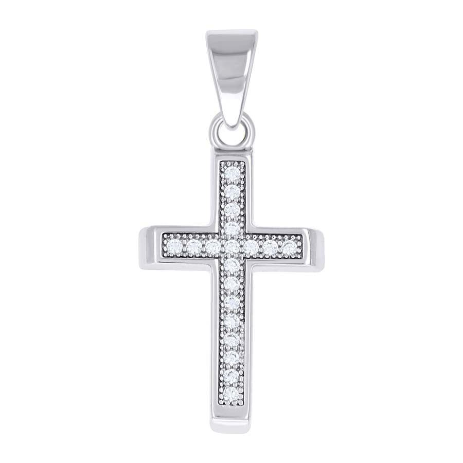 925 Sterling Silver Cz Pendant
