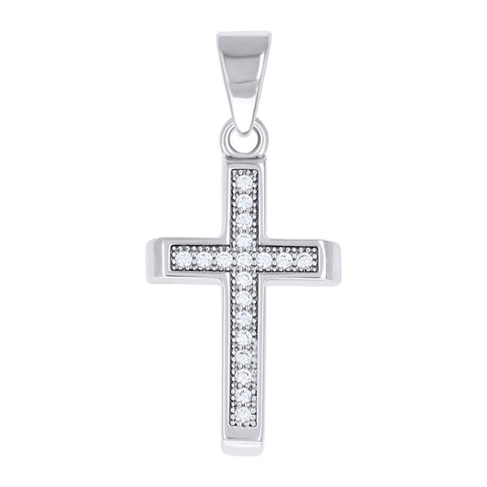 925 Sterling Silver Cz Pendant