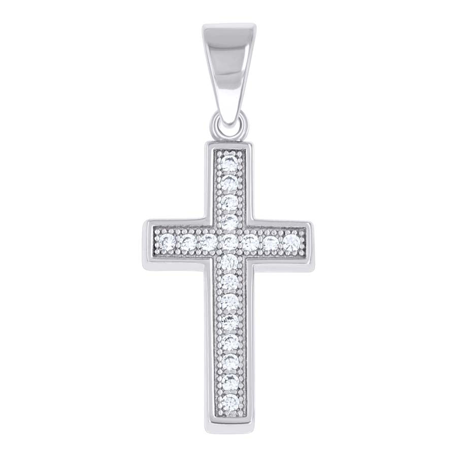 925 Sterling Silver Cz Pendant