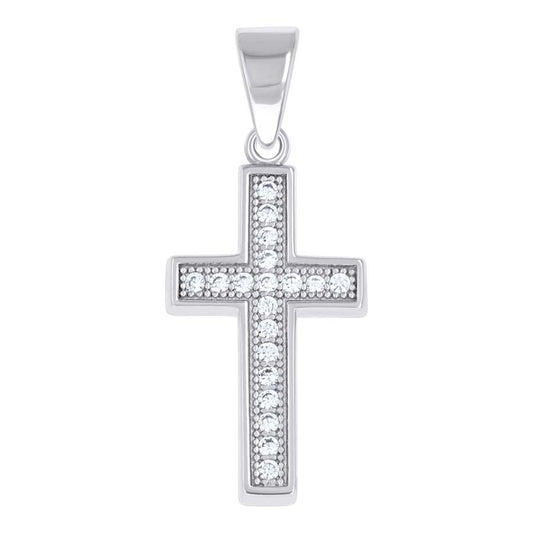 925 Sterling Silver Cz Pendant