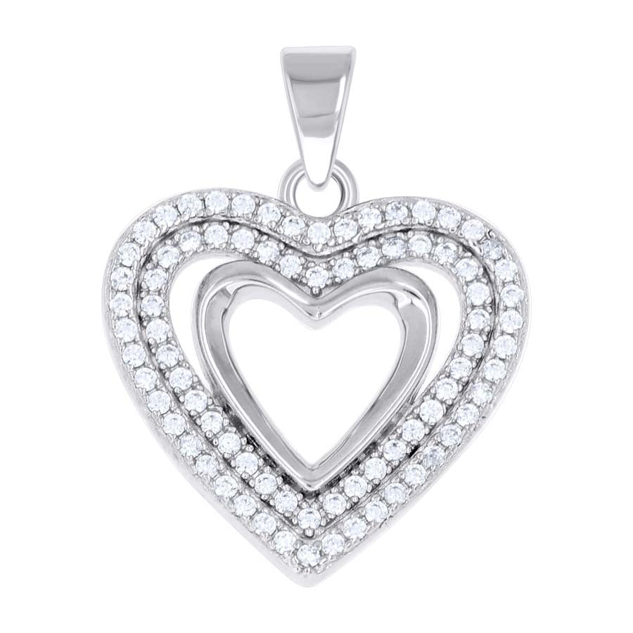 925 Sterling Silver Cz Pendant