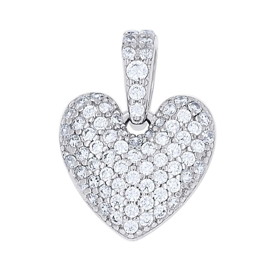 925 Sterling Silver Cz Pendant