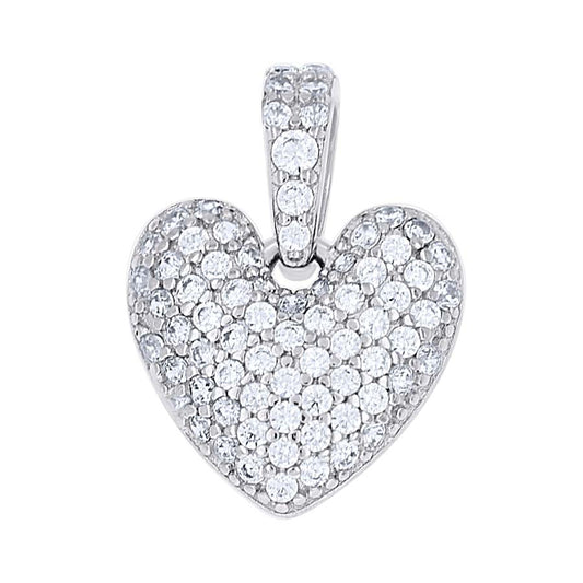 925 Sterling Silver Cz Pendant