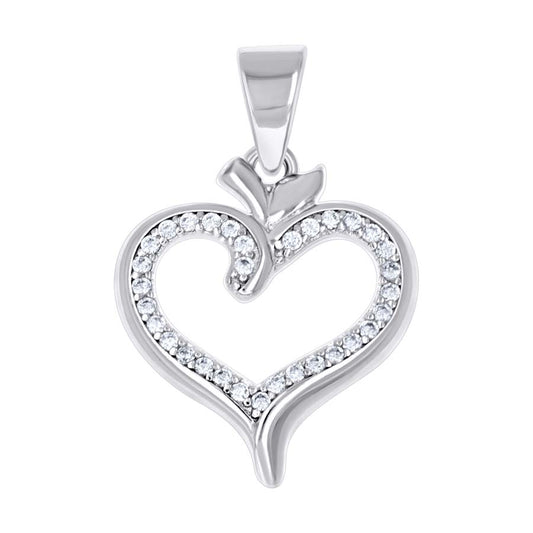 925 Sterling Silver Cz Pendant