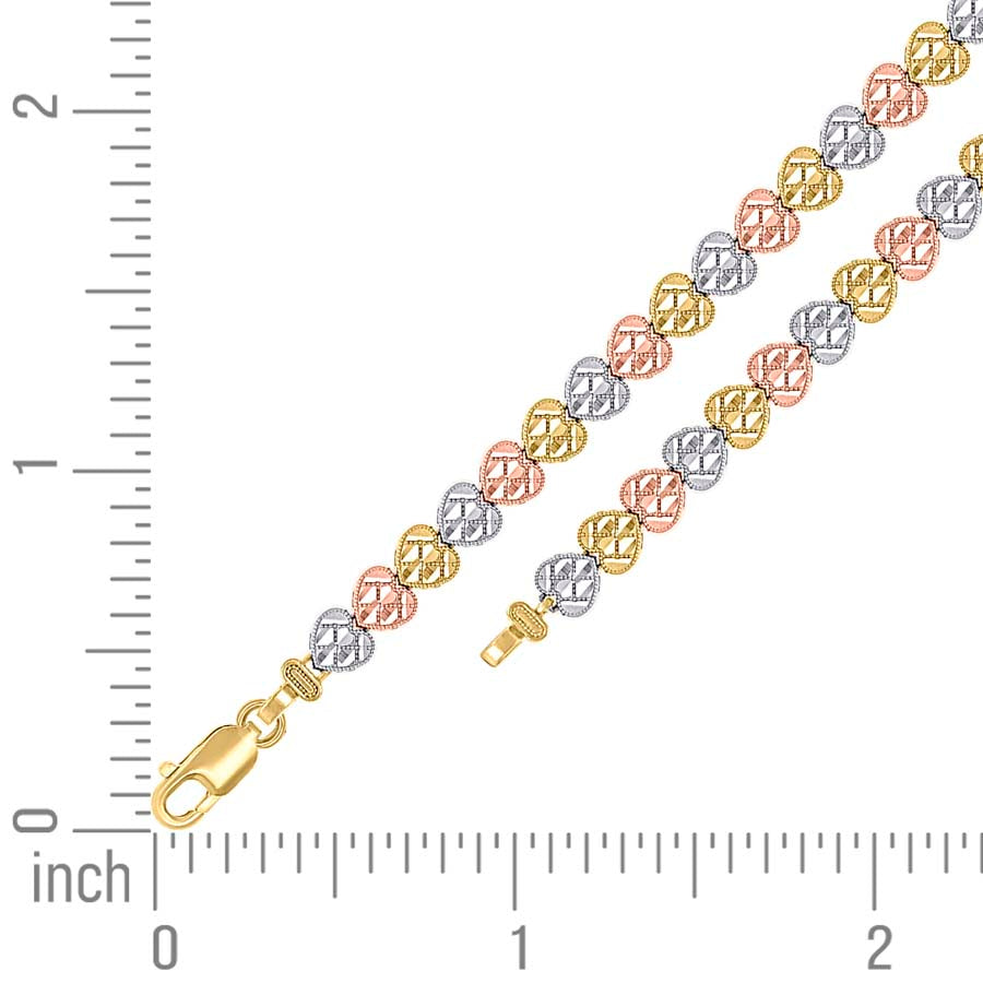 14Kt Gold Bracelet 7.5"