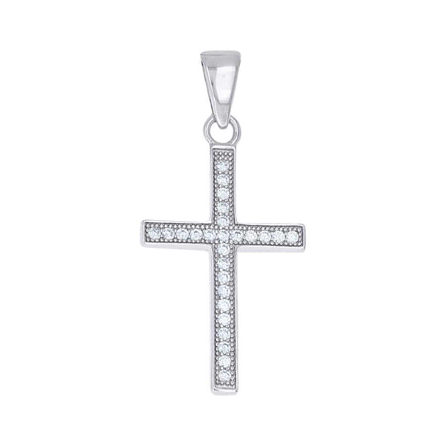 925 Sterling Silver Cz Pendant