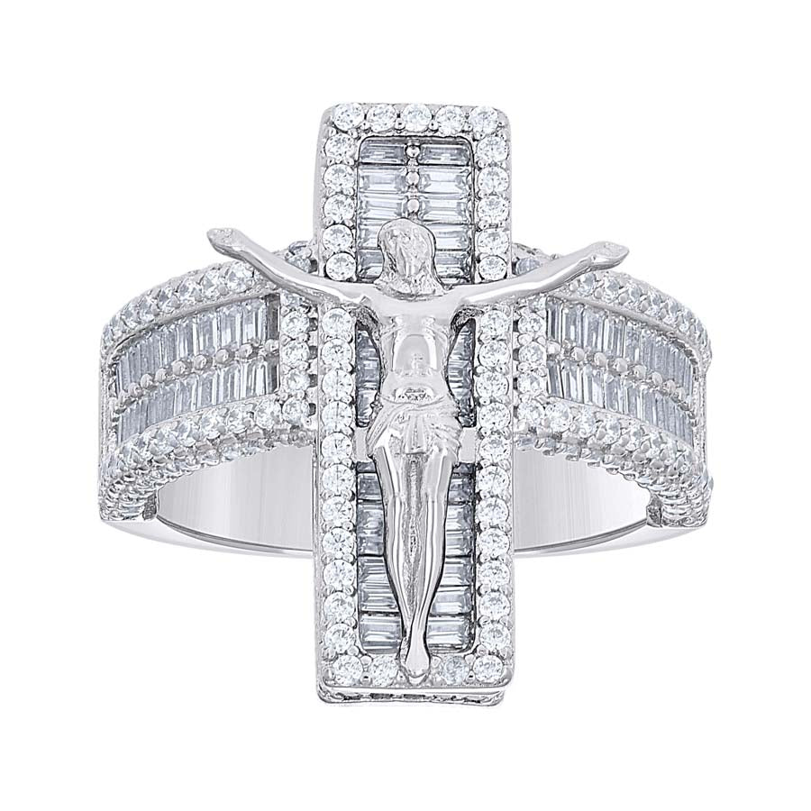 925 Sterling Silver Cz Ring S9-S12