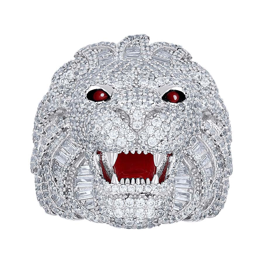 925 Sterling Silver Cz Ring S9-S12