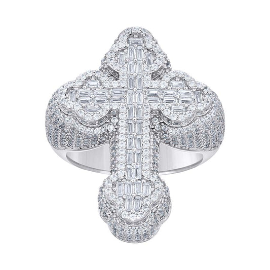 925 Sterling Silver Cz Ring S9-S12