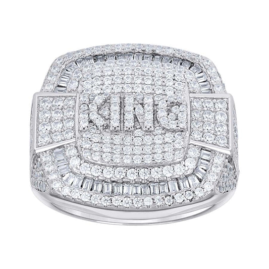 925 Sterling Silver Cz Ring S9-S12