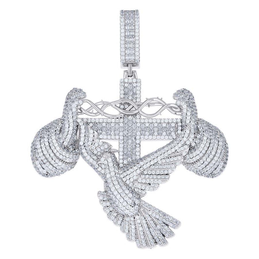 925 Sterling Silver Cz Pendant