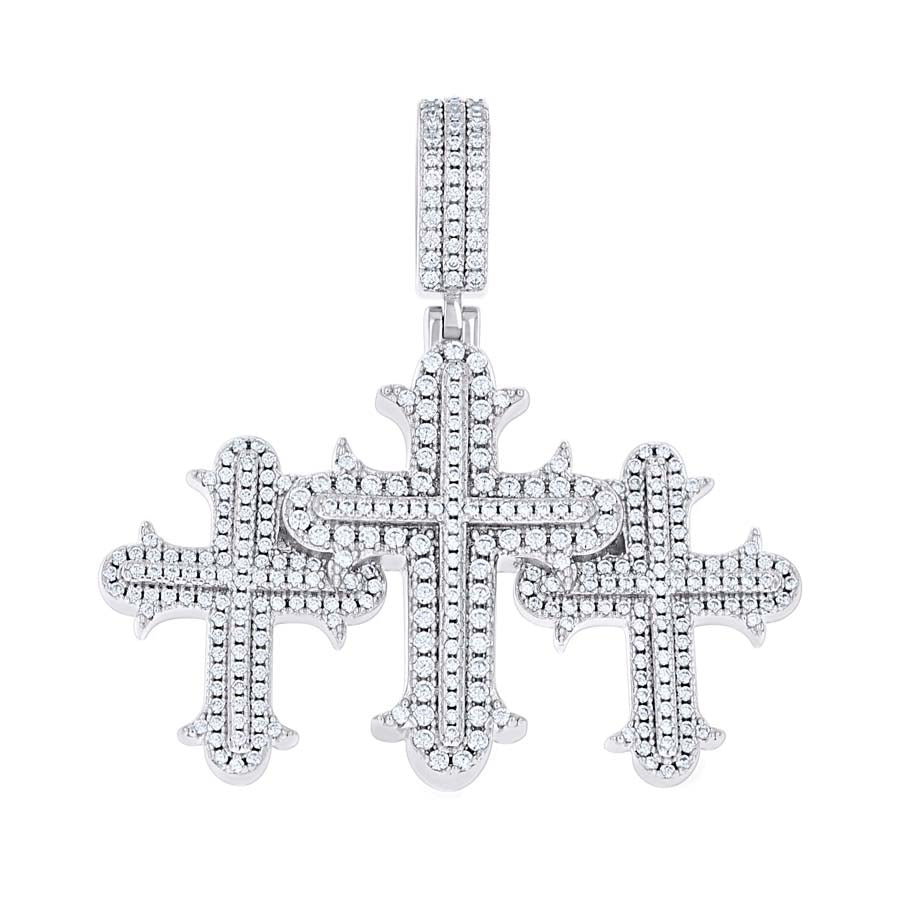 925 Sterling Silver Cz Pendant