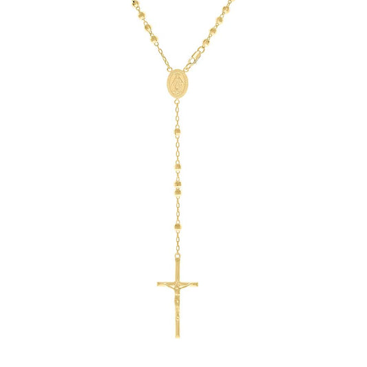 925 Sterling Silver Rosary 4mm