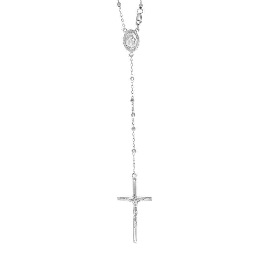 925 Sterling Silver Rosary 3mm