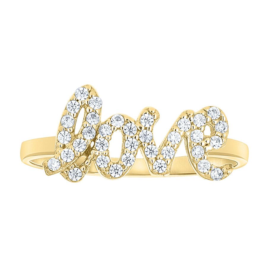 10Kt Gold Turkish Cz Ring