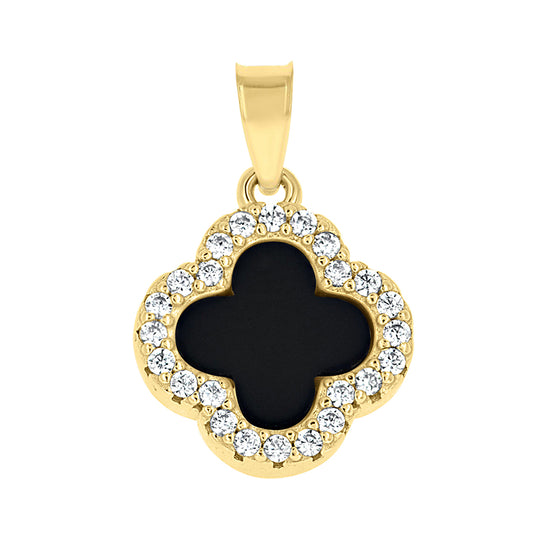 925 Sterling Silver Cz Pendant 13mm