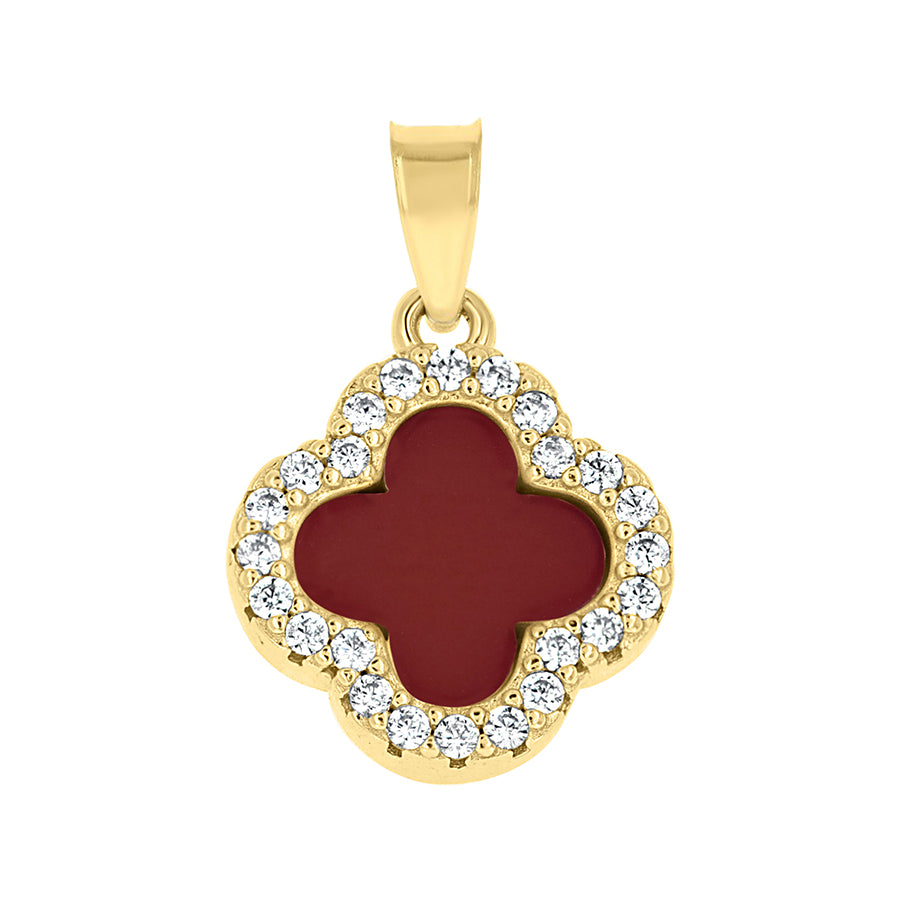 925 Sterling Silver Cz Pendant 13mm