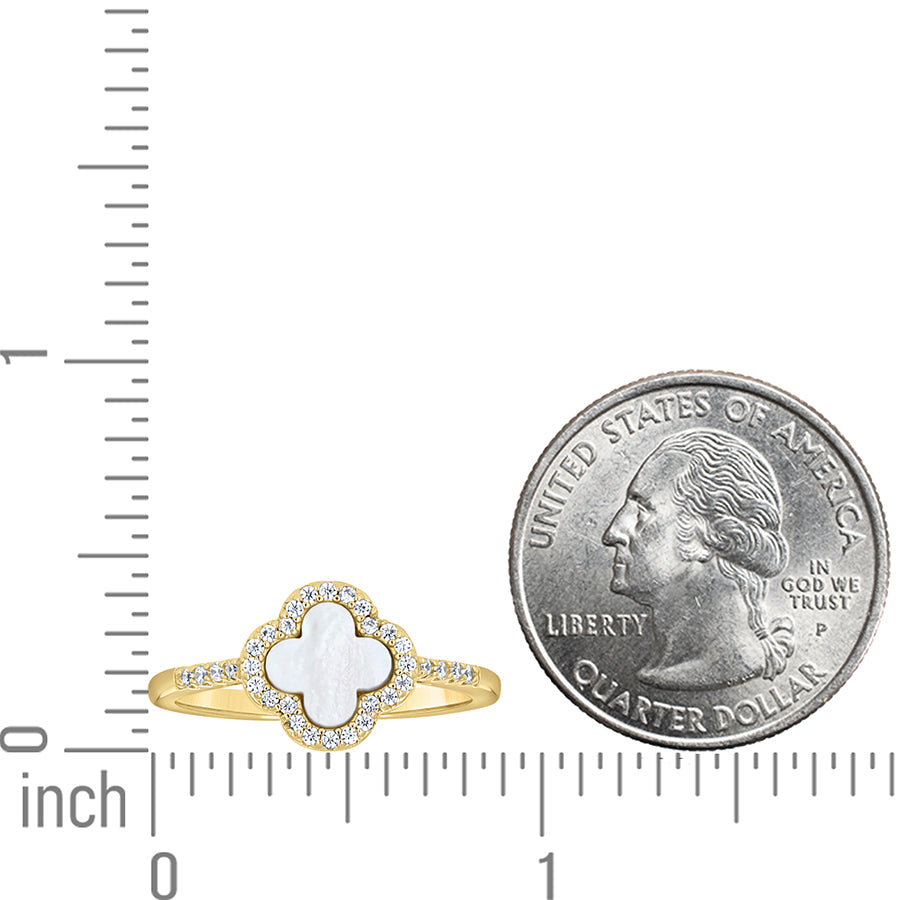 925 Sterling Silver Cz 10mm Ring S5-S10