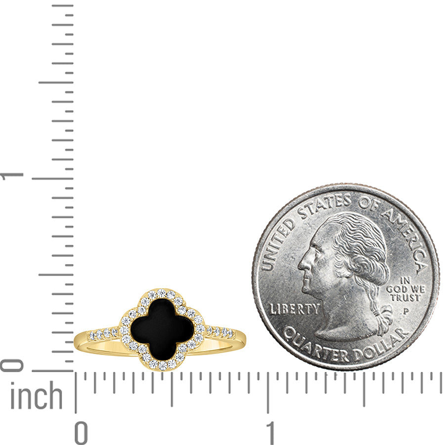 925 Sterling Silver Cz 10mm Ring S5-10