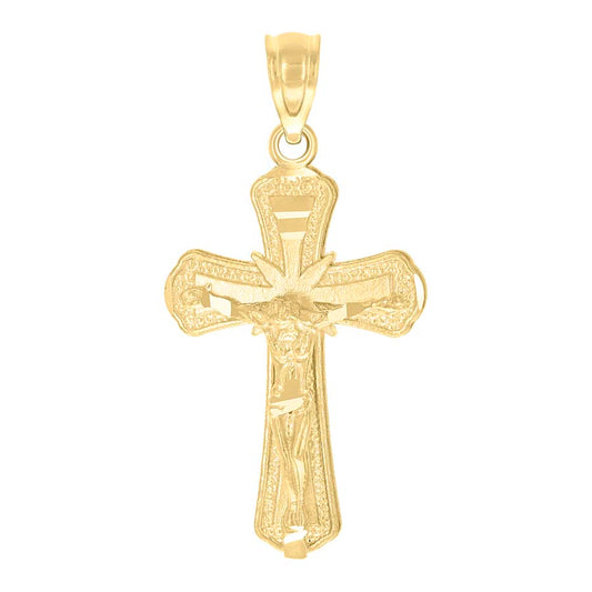10Kt-Gold Cross Pendant