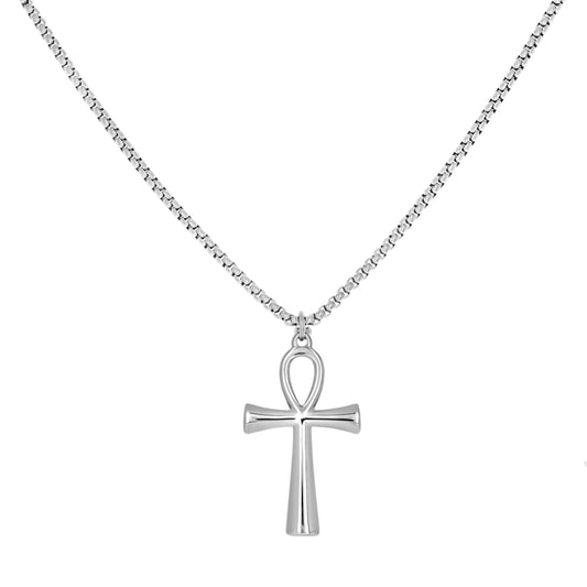 Stainless Steel Pendant With Necklace Chain 18"