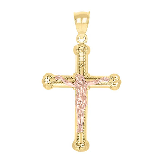 10Kt-Gold Cross Pendant