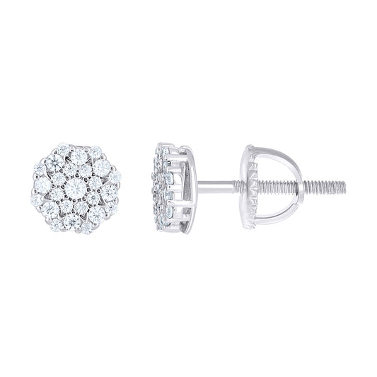 925 Sterling Silver Cz Earrings