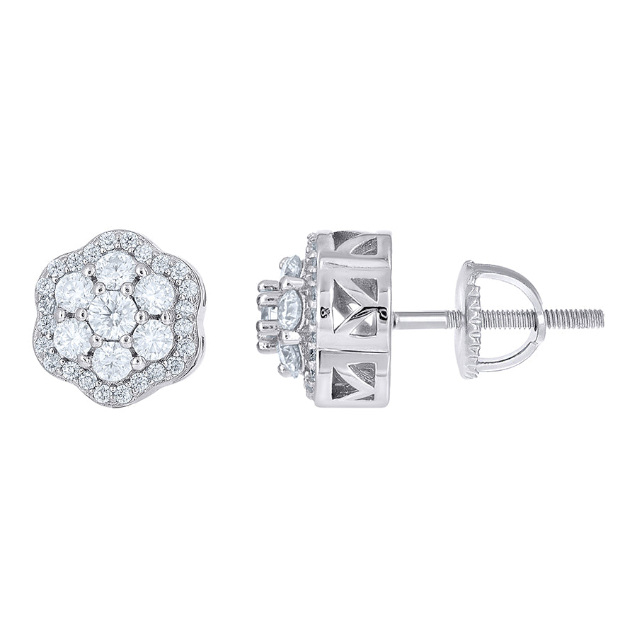 925 Sterling Silver Cz Earrings