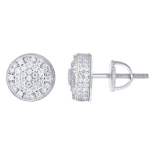 925 Sterling Silver Cz Earrings