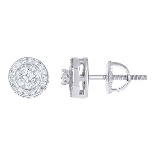 925 Sterling Silver Cz Earrings