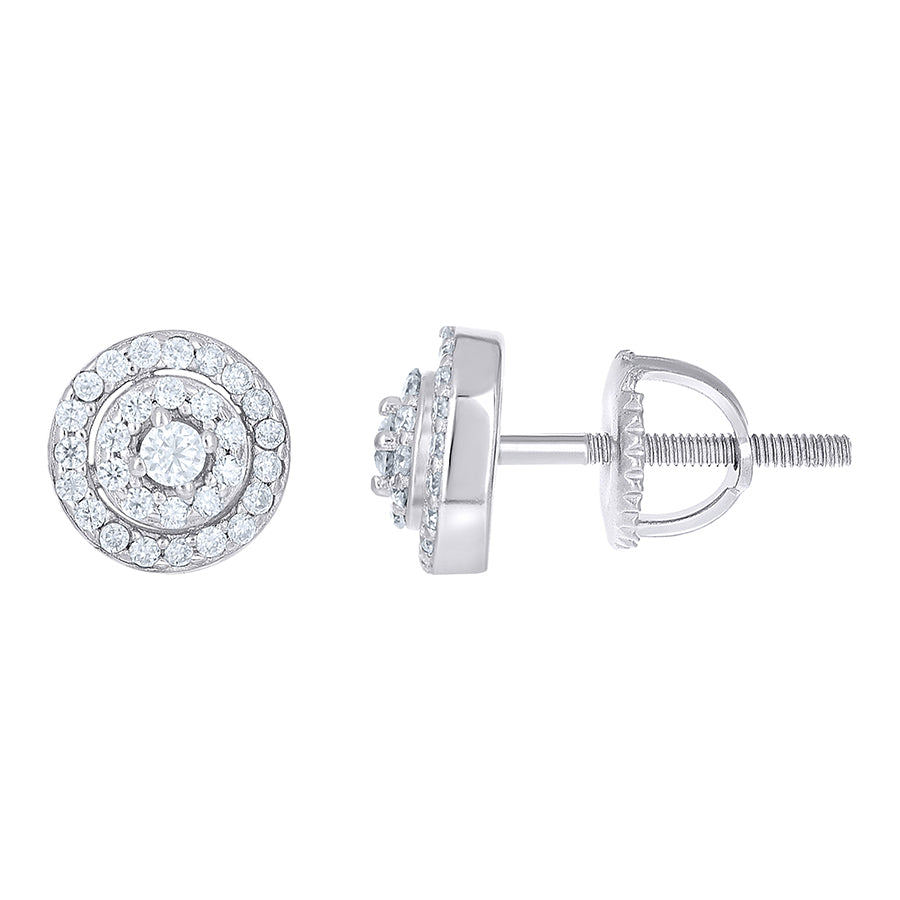 925 Sterling Silver Cz Earrings