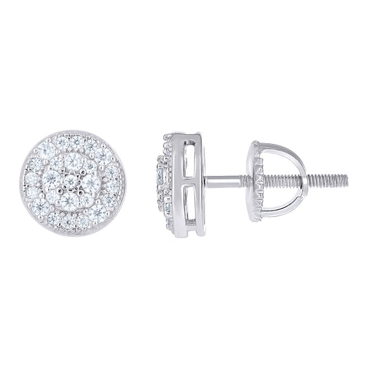 925 Sterling Silver Cz Earrings