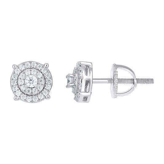 925 Sterling Silver Cz Earrings