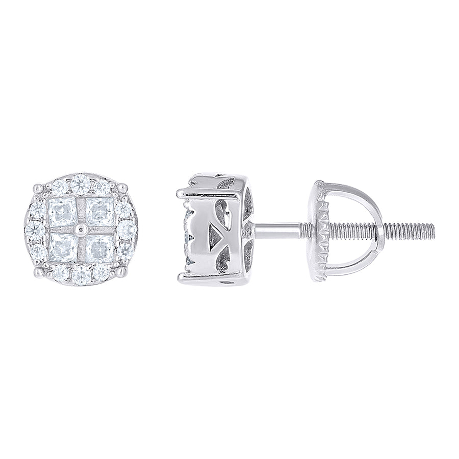 925 Sterling Silver Cz Earrings