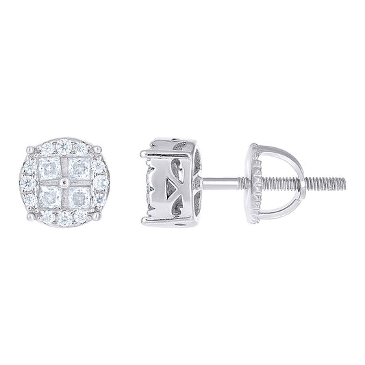 925 Sterling Silver Cz Earrings