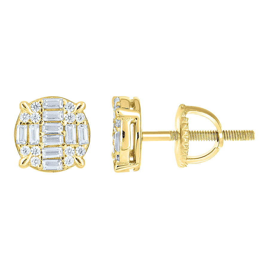 925 Sterling Silver Cz Earrings