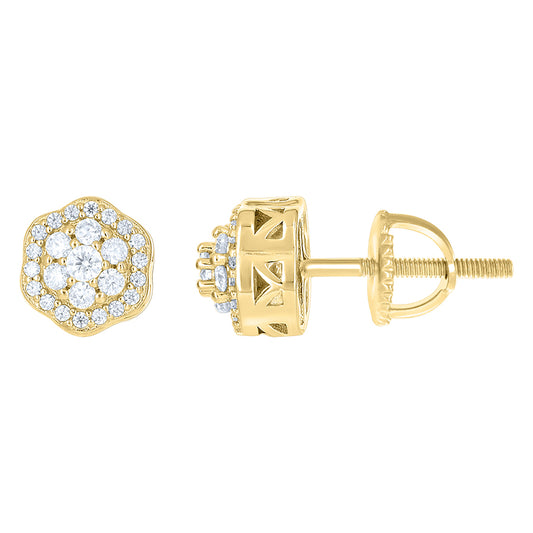 925 Sterling Silver Cz Earrings