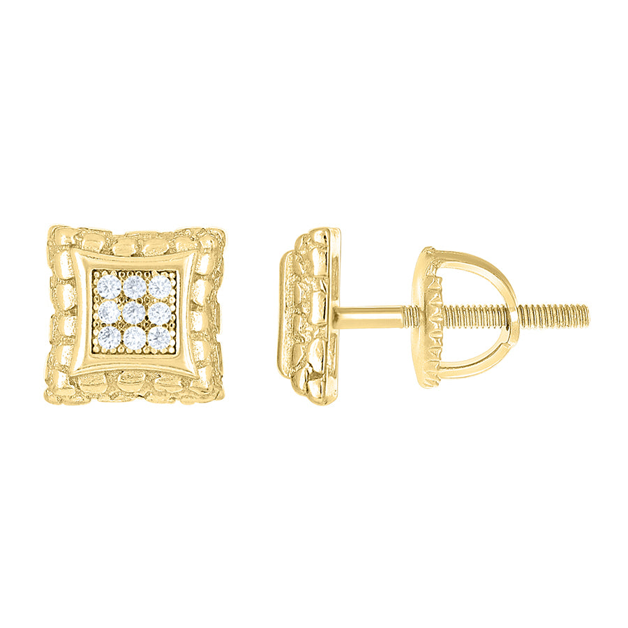 925 Sterling Silver Cz Earrings