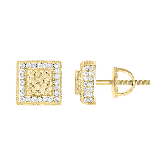 925 Sterling Silver Cz Earrings