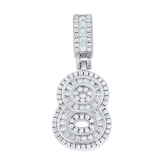 925 Sterling Silver Cz Pendant